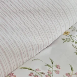 Karaca Home Sera 100% Turkish Cotton Duvet Cover Set with Bed Sheet, Double, Green