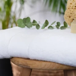 Karaca Home 100% Turkish Cotton Bath Towel, 85cmx150cm, White
