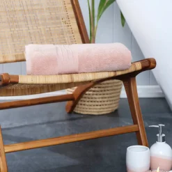 Karaca Home 100% Turkish Cotton Bath Towel, 85cmx150cm, Pink