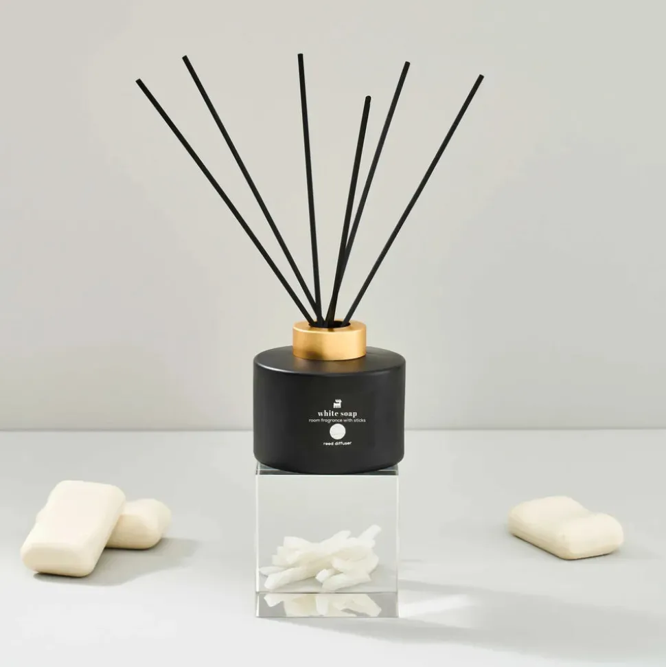 Karaca Home White Soap Reed Diffuser, 160ml, Multi