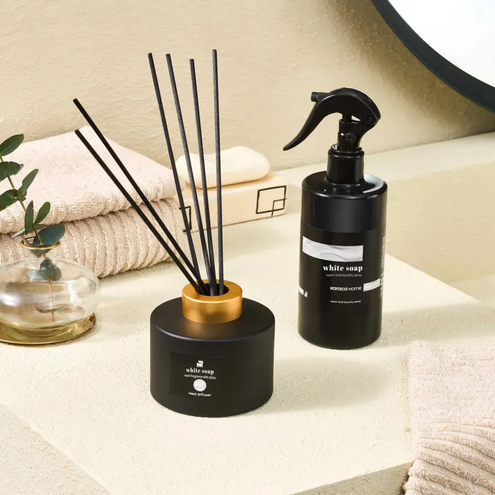 Karaca Home White Soap Reed Diffuser, 160ml, Multi