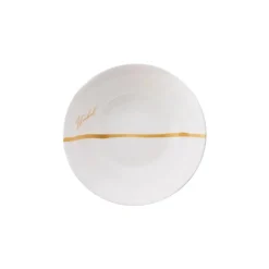 Karaca Istanbul Collection Istanbul Porcelain CerealSoup Bowl, 14cm, Gold White