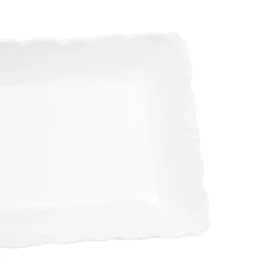 Karaca Ivy Porcelain Serving Platter, 25.5cm, White