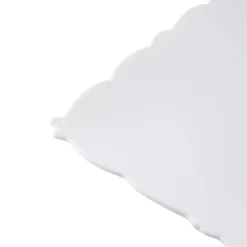 Karaca Ivy Porcelain Serving Platter, 35.3cmx23cmx2.5cm, White