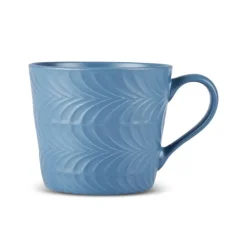 Karaca Lily 2-Piece Mug Set, 320 ml,Blue, White