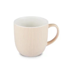 Karaca Lisa Basic Bone China Mug, 360ml, Cream