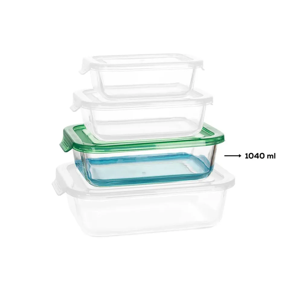 Karaca Lucy Storage Container, 1040ml, Transparent