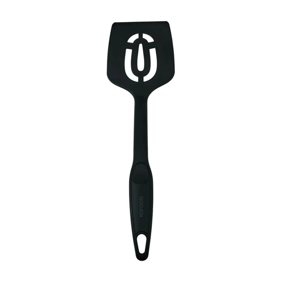 Karaca Maestro 5-Piece Plastic Kitchen Utensil Set, Black