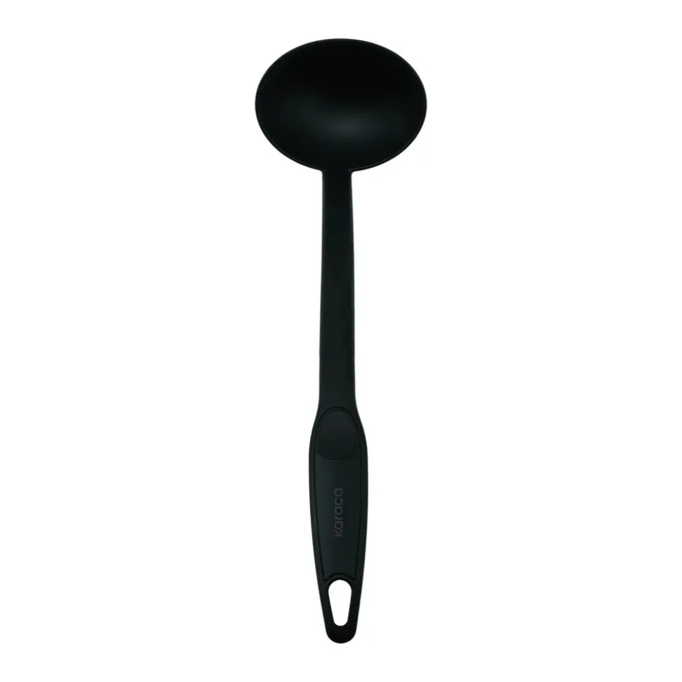 Karaca Maestro 5-Piece Plastic Kitchen Utensil Set, Black