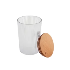 Karaca Massimo Storage Container, 1.5L, Transparent Brown
