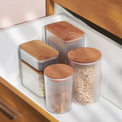 Karaca Massimo Storage Container, 0.5L, Transparent Brown