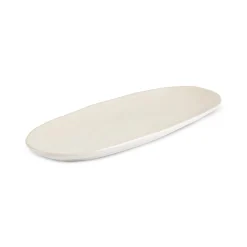 Karaca Nebula Stoneware Serving Platter, 33cm, Beige