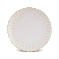 Karaca New Daisy Stoneware Dessert/Side Plate, 21cm, White