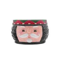 Karaca New Year Christmas Nutcracker Dipping Dish, 12cm, Black Multi