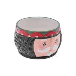 Karaca New Year Christmas Nutcracker Dipping Dish, 12cm, Black Multi
