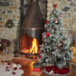 Karaca New Year Christmas Pine Unlit Christmas Tree, 210cm, Green