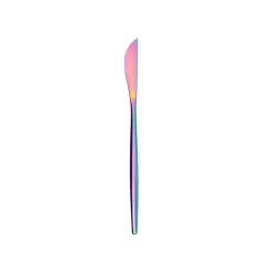 Karaca Orion 30-Piece Rainbow Stainless Steel Cutlery Set for 6 People, Multi