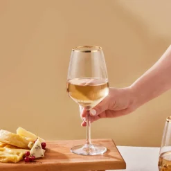 Karaca Orlando 6-Piece Wine Glass Set, 490ml, Multi