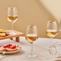 Karaca Orlando 6-Piece Wine Glass Set, 490ml, Multi