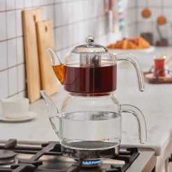 Karaca Panora Family-Size Glass Teapot