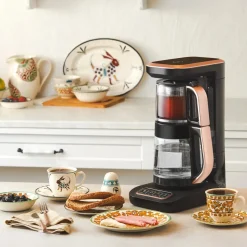 Karaca Paye Seljuk Collection Porcelain CerealSoup Bowl, 20cm, Green Multi