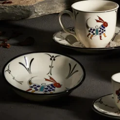 Karaca Paye Seljuk Collection Porcelain Snack Bowl, 14cm, Multi