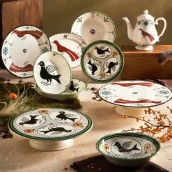 Karaca Paye Seljuk Collection Porcelain Dinner Plate, 26cm, Multi