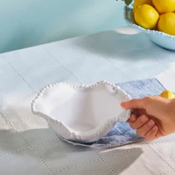 Karaca Perla Melamine Bowl, 20cm, White