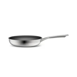 Karaca Plasma Steel 3Ply Non-Stick Induction Frying Pan, 28cm, Silver