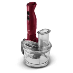 Karaca Pro-Multimax 6 in 1 Multi Purpose Food Processor, 2000W, Red