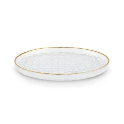 Karaca Rattan 7-Piece Serveware Set for 6 People, Gold