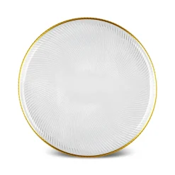Karaca Rim 7-Piece Serweare Set for 6 People, Gold