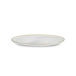 Karaca Rim 7-Piece Serweare Set for 6 People, Gold