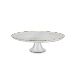 Karaca Rim 7-Piece Serweare Set for 6 People, Gold