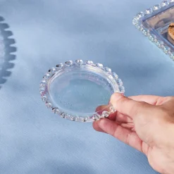 Karaca Rory Glass Snack Bowl, 9cm, Transparent