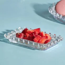 Karaca Rory Glass Snack Bowl, 10cm, Transparent