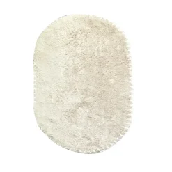 Karaca Roundie Bath Mat, 60cmx90cm, Light Grey