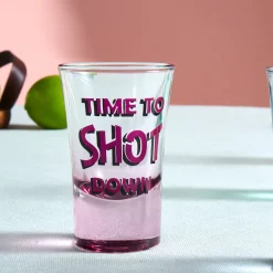 Karaca Shotless 4-Piece Shot Glass Set for 4 People, 34ml, Multi