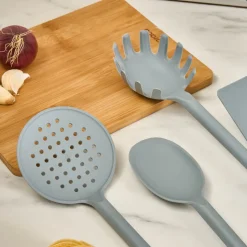 Karaca Simple 5-Piece Utensil Set, Grey