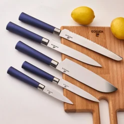 Karaca Skyfall Carving Knife, 30cm, Navy Blue