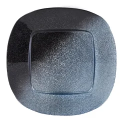 Karaca Sorento Glass Charger Plate, 34cm, Blue