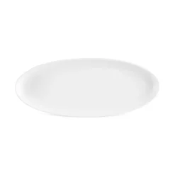 Karaca Stream Bone China Hole 34-Piece Serveware Set for 6 People, White