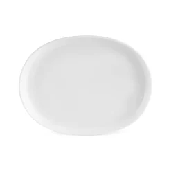 Karaca Stream Bone China Hole 34-Piece Serveware Set for 6 People, White