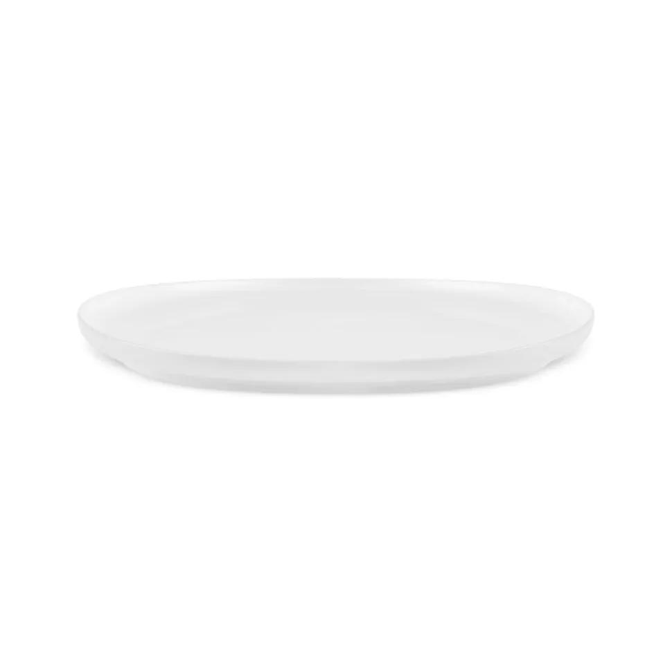 Karaca Stream Bone China Hole 34-Piece Serveware Set for 6 People, White