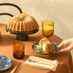 Karaca Sven 7-Piece Stoneware Serveware Set for 6 People, Multi