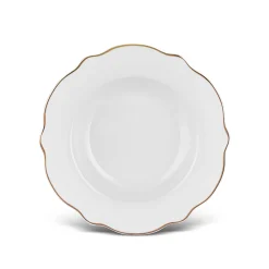 Karaca Vera 25-Piece Porcelain Tea & Coffee Cup Set, Gold