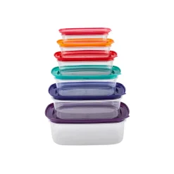 Karaca Vicks Bailando 6 Piece Storage Container, 2.9L, Multi