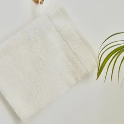 Karaca Wheat 100% Turkish Cotton Washcloth, 16cmX22cm, Ecru
