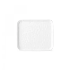 Karaca x by Refika Bembeyaz Bone China Dessert/Side Plate, 17cm, White