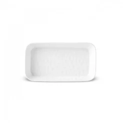 Karaca x by Refika Bembeyaz Bone China Serving Platter, 18cm, White